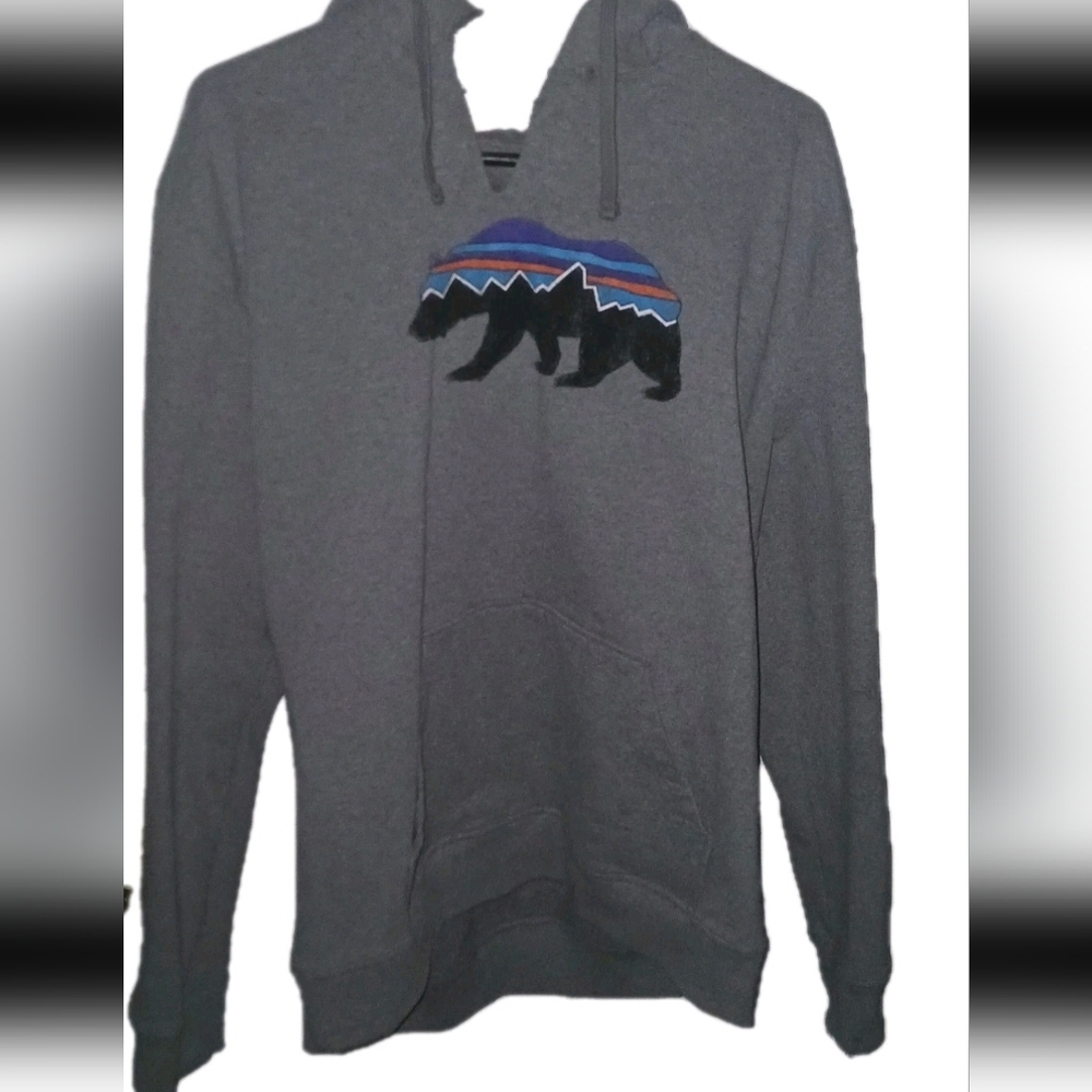 Patagonia - Fitz Roy Bear Uprisal Men's Hoody Hoodie. Size XL